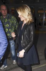 DIANNA AGRON Leaves St. James Theatre in London 06/19/2015