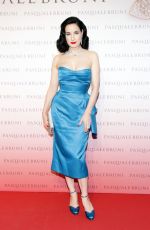 DITA VON TEESE at Pasquale Bruni Secret Gardens Collection Cocktail Party in Milan