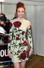 ELEANOR TOMLINSON at Glamour Women of the Year Awards in London