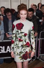 ELEANOR TOMLINSON at Glamour Women of the Year Awards in London