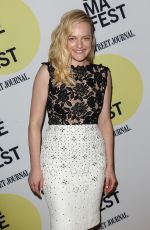 ELISABETH MOSS at Queen of Earth Premiere in New York