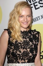 ELISABETH MOSS at Queen of Earth Premiere in New York