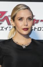 ELISABETH OLSEN at Avengers: Age of Ultron Premiere in Tokyo