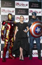 ELISABETH OLSEN at Avengers: Age of Ultron Premiere in Tokyo