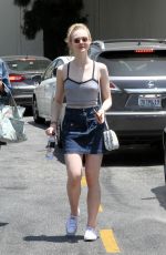 elle fanning - out and about in la, 5/31/15