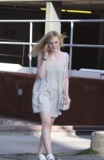 ELLE FANNING Out and About in West Hollywood 06/05/2015