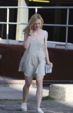 ELLE FANNING Out and About in West Hollywood 06/05/2015