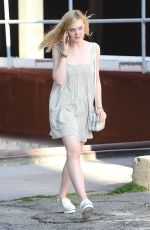 ELLE FANNING Out and About in West Hollywood 06/05/2015