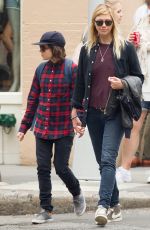 ELLEN PAGE Out and About in Soho 06/20/2015