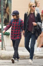 ELLEN PAGE Out and About in Soho 06/20/2015