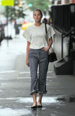 ELSA HOSK Out and About in New York 06/27/2015