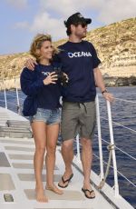 ELSA PATAKY and Chris Hemsworth at Oceana Documentary of Previously Unexplored Depths off the Maltese Coast 06/24/2015