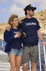 ELSA PATAKY and Chris Hemsworth at Oceana Documentary of Previously Unexplored Depths off the Maltese Coast 06/24/2015
