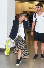 ELSA PATAKY Arrives at Airport in Malta 06/21/2015