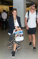 ELSA PATAKY Arrives at Airport in Malta 06/21/2015