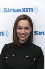 EMILIA CLARKE at SiriusXM Studios in New York 06/24/2015