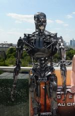 EMILIA CLARKE at Terminator Genesys Press Conference in Paris