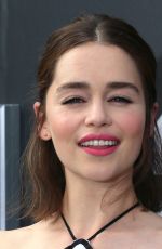 EMILIA CLARKE at Terminator: Genisys Premiere in Hollywood