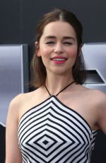 EMILIA CLARKE at Terminator: Genisys Premiere in Hollywood