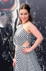 EMILIA CLARKE at Terminator: Genisys Premiere in Hollywood