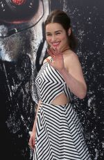 EMILIA CLARKE at Terminator: Genisys Premiere in Hollywood