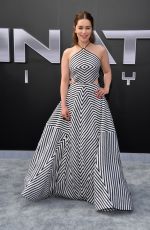 EMILIA CLARKE at Terminator: Genisys Premiere in Hollywood