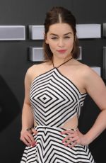 EMILIA CLARKE at Terminator: Genisys Premiere in Hollywood