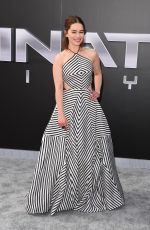 EMILIA CLARKE at Terminator: Genisys Premiere in Hollywood
