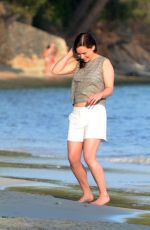 EMILIA CLARKE in Bikini on the Set of Me Before You in Majorca 06/12/2015