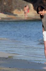 EMILIA CLARKE in Bikini on the Set of Me Before You in Majorca 06/12/2015
