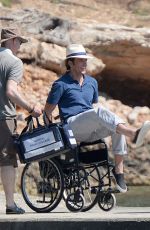 EMILIA CLARKE on the Set of Me Before You in Spain 06/09/2015