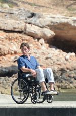 EMILIA CLARKE on the Set of Me Before You in Spain 06/09/2015