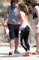 EMILIA CLARKE on the Set of Me Before You in Spain 06/09/2015