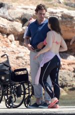 EMILIA CLARKE on the Set of Me Before You in Spain 06/09/2015