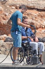 EMILIA CLARKE on the Set of Me Before You in Spain 06/09/2015