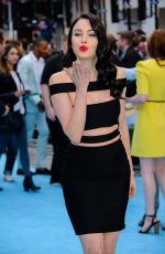 EMMA MILLER at Entourage Premiere in London