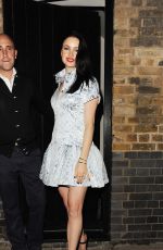EMMA MILLER Leaves Chiltern Firehouse in London