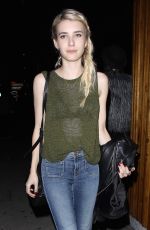 EMMA ROBERTS at Nice Guy in West Hollywood 06/11/2015