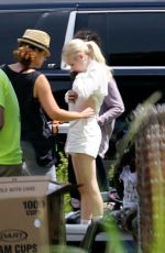 EMMA ROBERTS on the Set of Scream Queens in New Orleans 06/20/2015