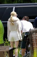 EMMA ROBERTS on the Set of Scream Queens in New Orleans 06/20/2015