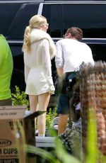 EMMA ROBERTS on the Set of Scream Queens in New Orleans 06/20/2015