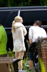 EMMA ROBERTS on the Set of Scream Queens in New Orleans 06/20/2015