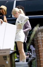 EMMA ROBERTS on the Set of Scream Queens in New Orleans 06/20/2015