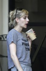 EMMA ROBERTS Out and About in New Orleans 06/19/2015