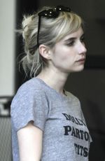 EMMA ROBERTS Out and About in New Orleans 06/19/2015