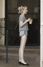 EMMA ROBERTS Out and About in New Orleans 06/19/2015