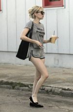 EMMA ROBERTS Out and About in New Orleans 06/19/2015