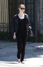 EMMA STONE Out and About in Los Angeles 06/02/2015
