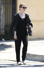 EMMA STONE Out and About in Los Angeles 06/02/2015