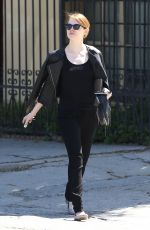 EMMA STONE Out and About in Los Angeles 06/02/2015
